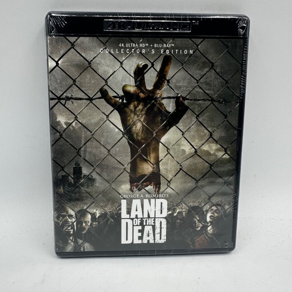 Land of the Dead Collector’s Edition New 4K UHD Blu-ray Collector’s Ed